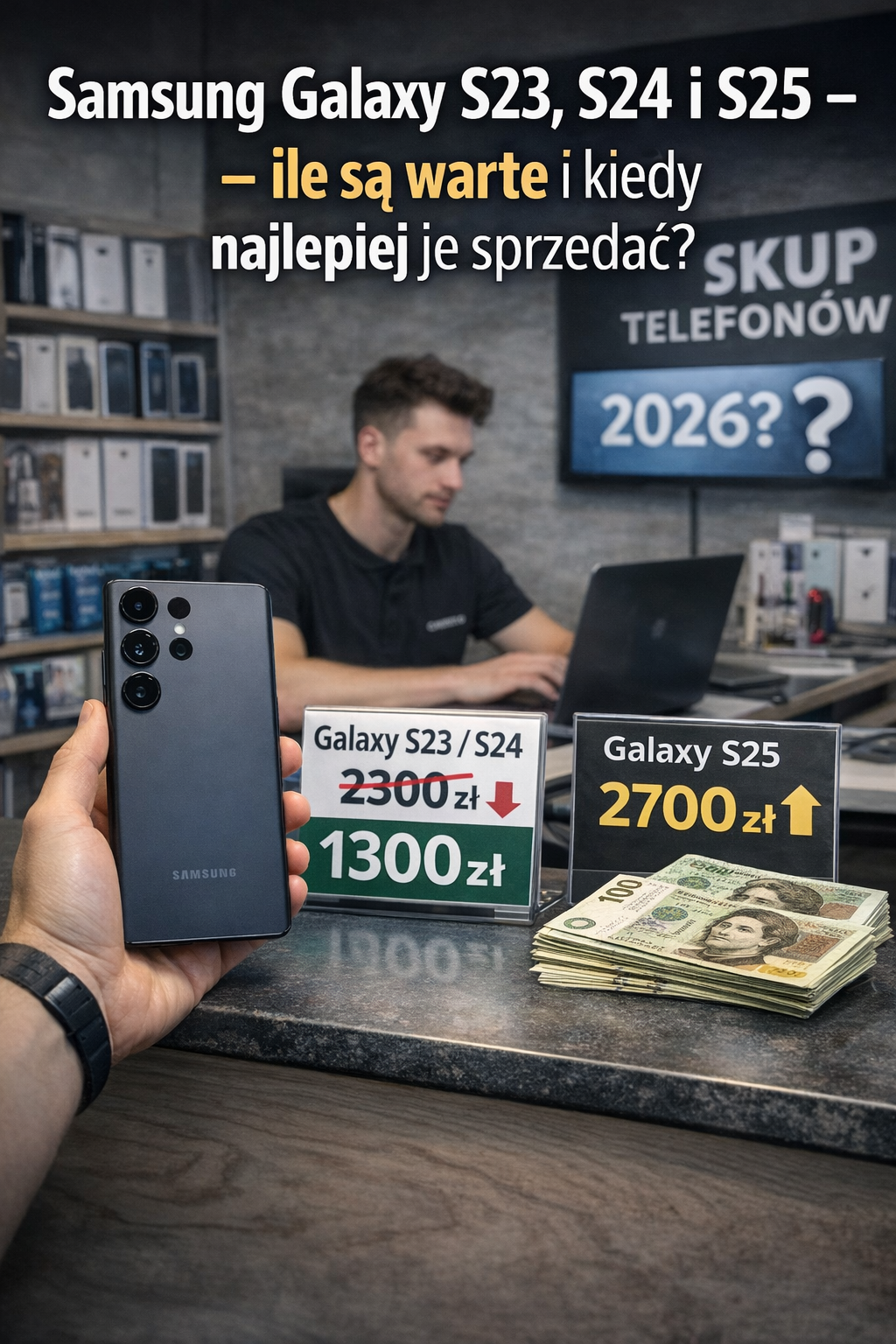 Samsung Galaxy S23, S24 i S25 – ile są warte i kiedy najlepiej je sprzedać?