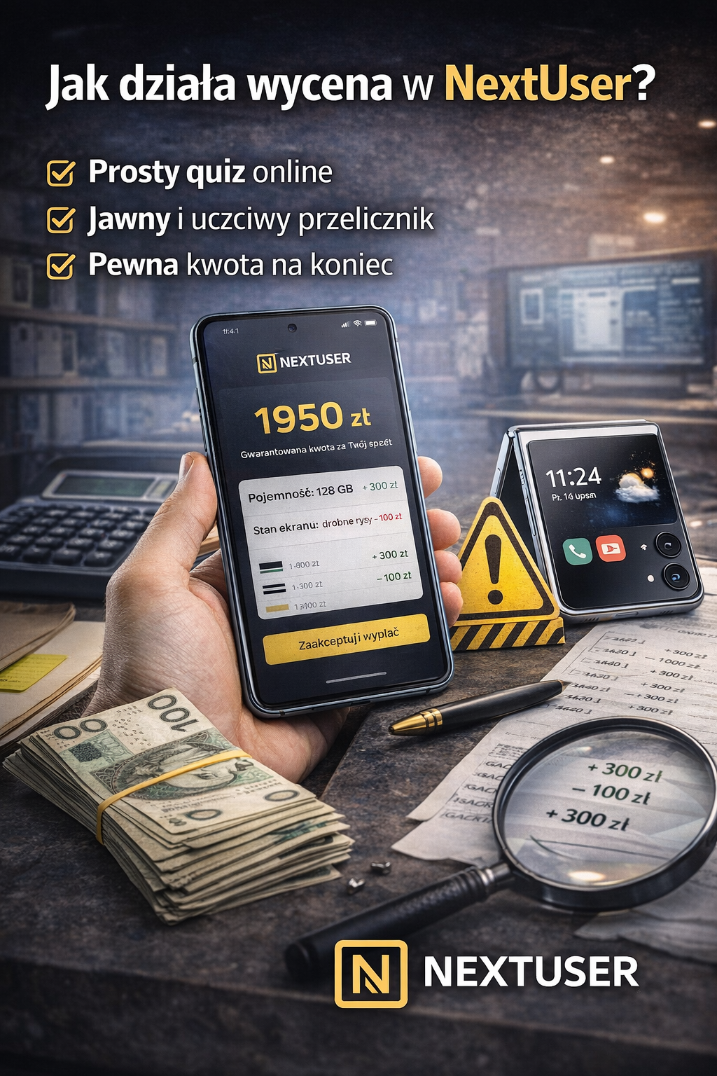 Jak działa wycena w NextUser?