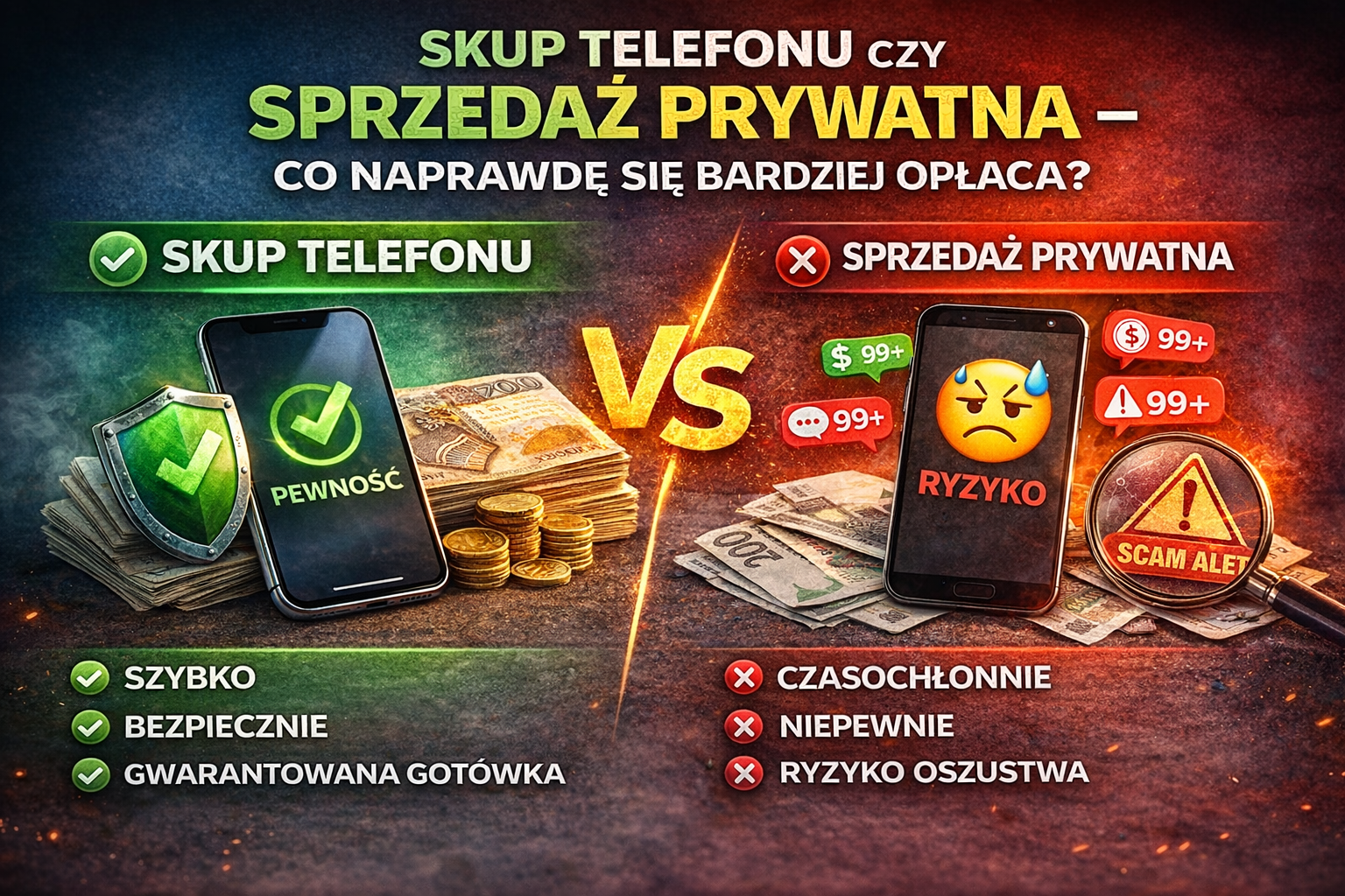 Skup telefonu czy sprzedaż prywatna – co naprawdę się bardziej opłaca?