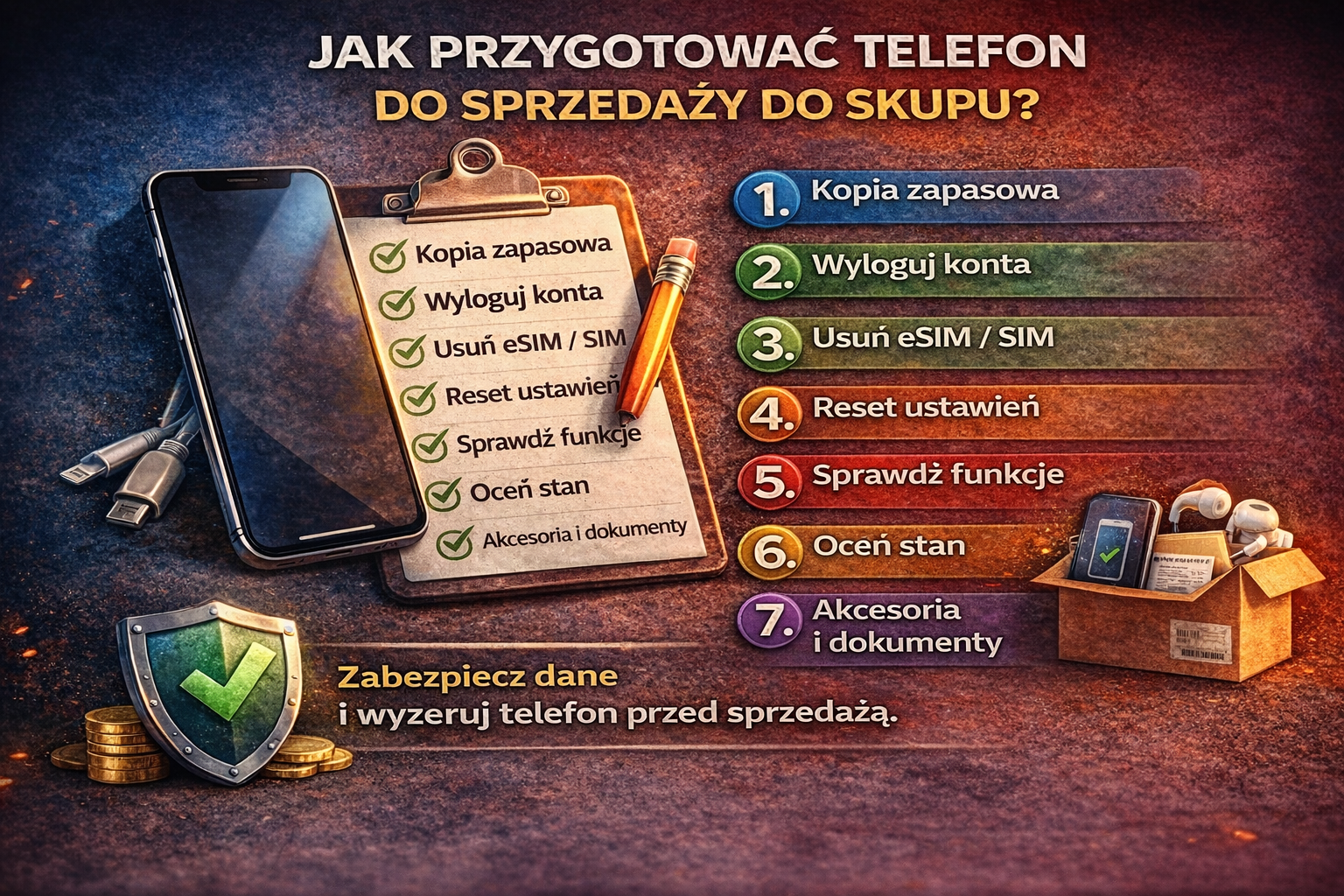 Jak przygotować telefon do sprzedaży? Checklista krok po kroku